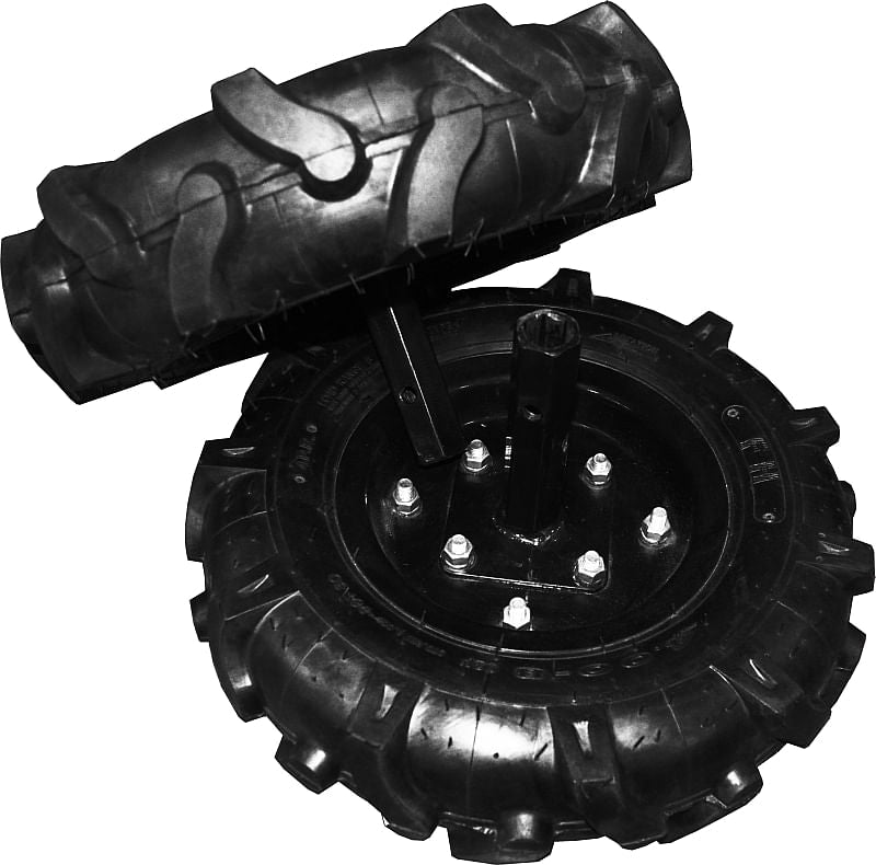 Roata cu cauciuc 5.00-12 pentru motocultor, Rotakt, 1, atomico.ro