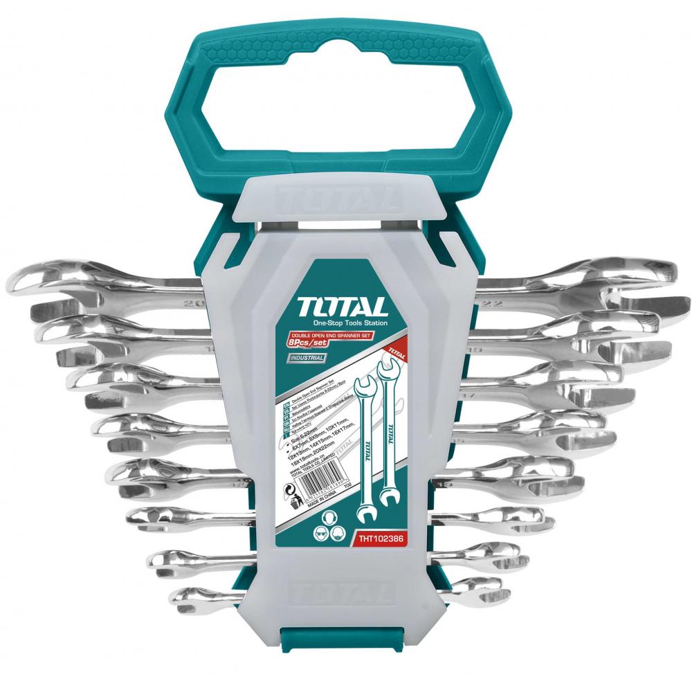 Set 8 chei fixe TOTAL Industrial - 6-22mm, 1, atomico.ro
