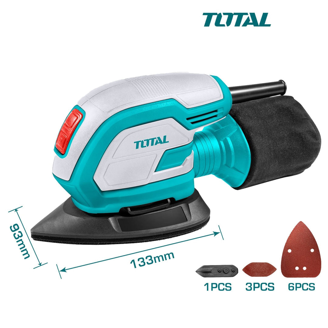 Masina de slefuit Total 65W, 220-240V - 50/60Hz, 1, atomico.ro