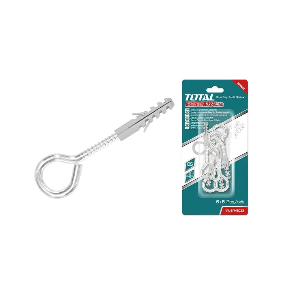 Set dibluri cu suruburi cu ochi inchis TOTAL - 6 buc, 1, atomico.ro