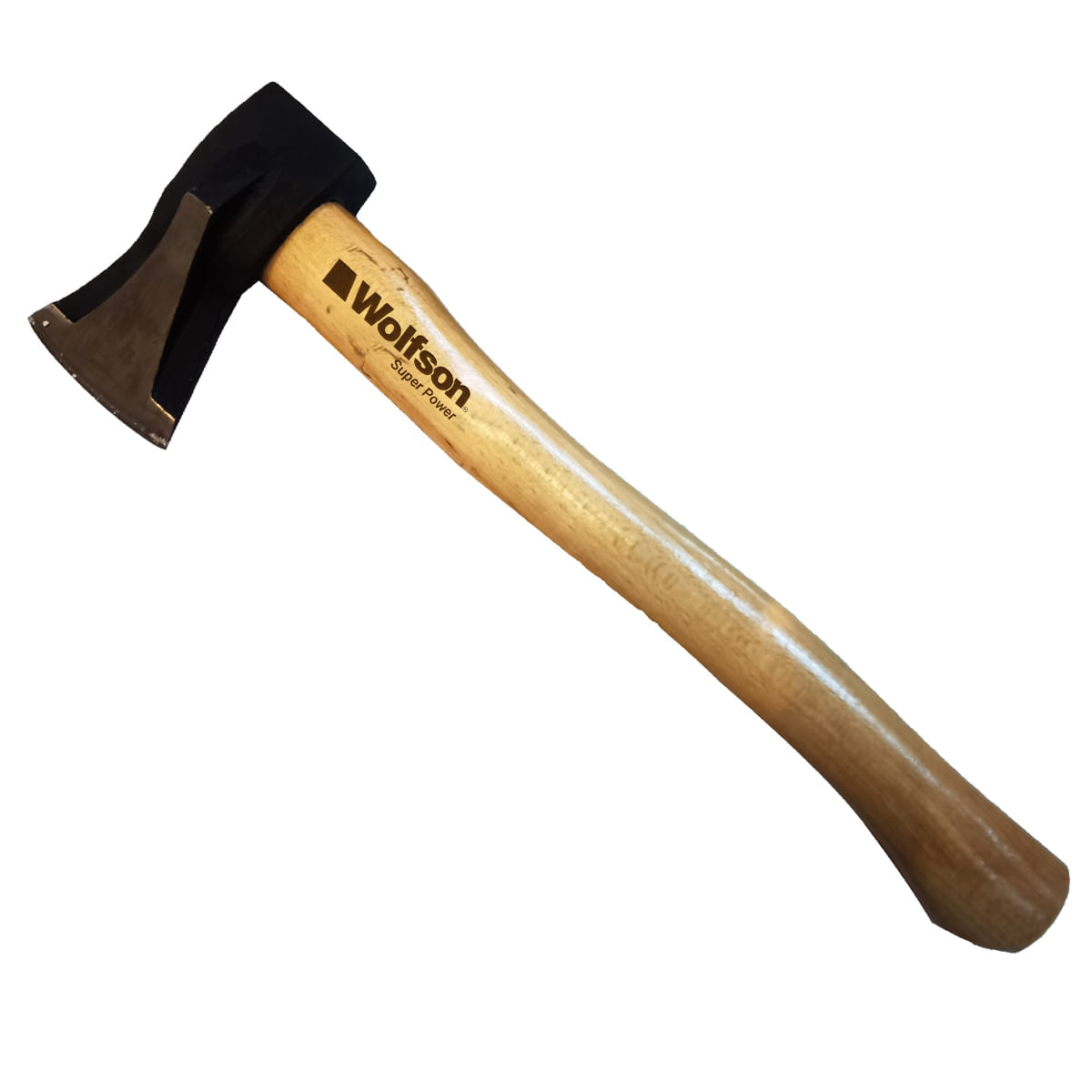 Topor pentru despicat Wolfson, model japonez, 2000g, 800mm, cu maner din lemn, 1, atomico.ro