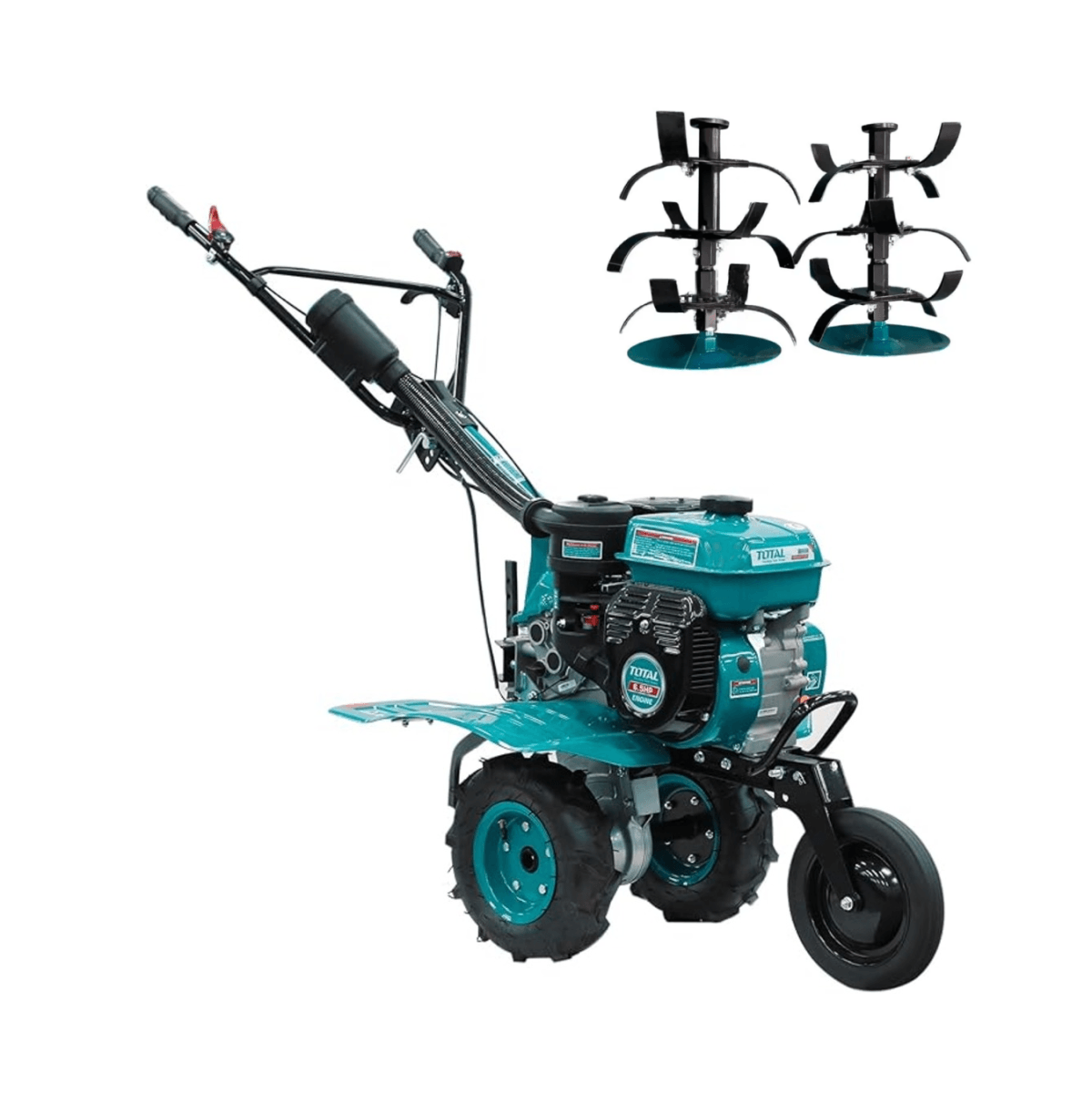 Motocultor pe benzina TOTAL 6.5 CP, 5, atomico.ro