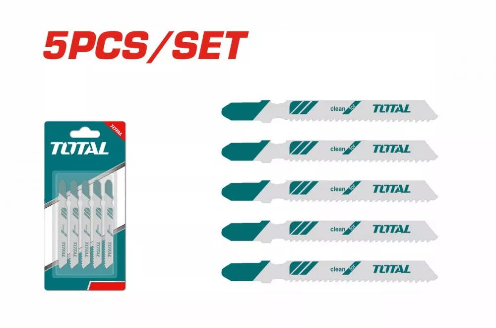 Set lame fierastrau pendular TOTAL pentru metal 76 mm - 5 buc, 1, atomico.ro