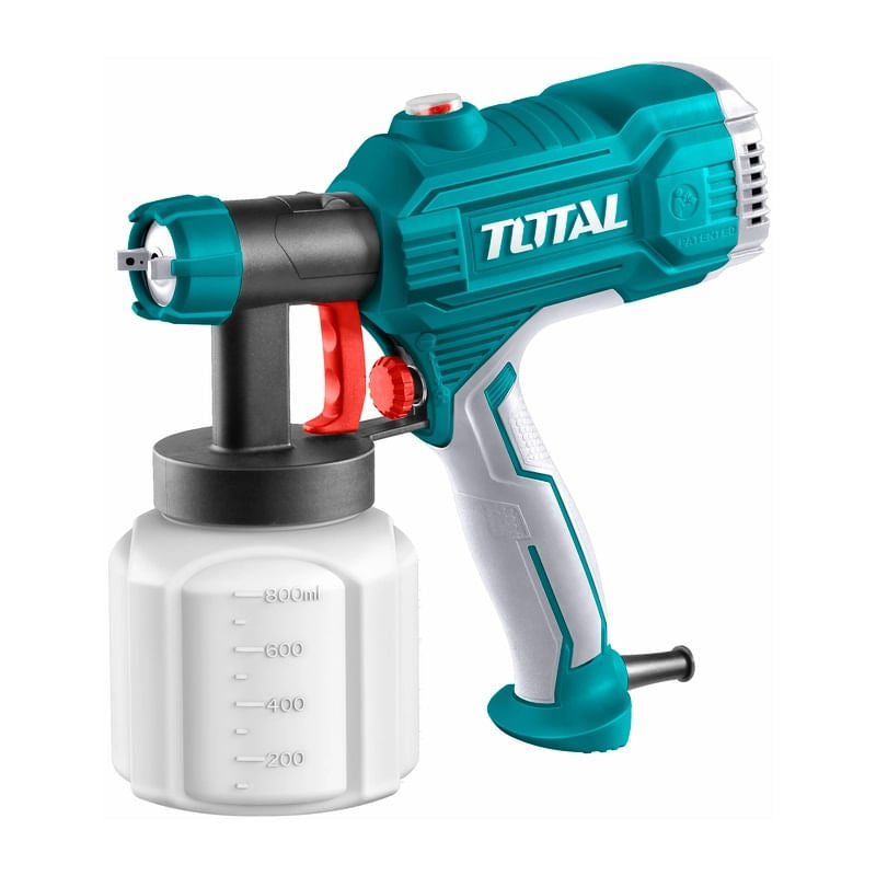Pistol de vopsit TOTAL Industrial - 450W, 800ml - RESIGILAT, 1, atomico.ro