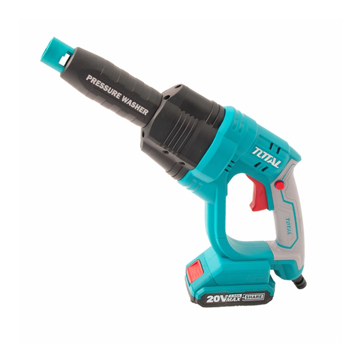 Aparat de spalat cu presiune cu acumulator Total- Li-Ion + incarcator + acumulator, 1, atomico.ro