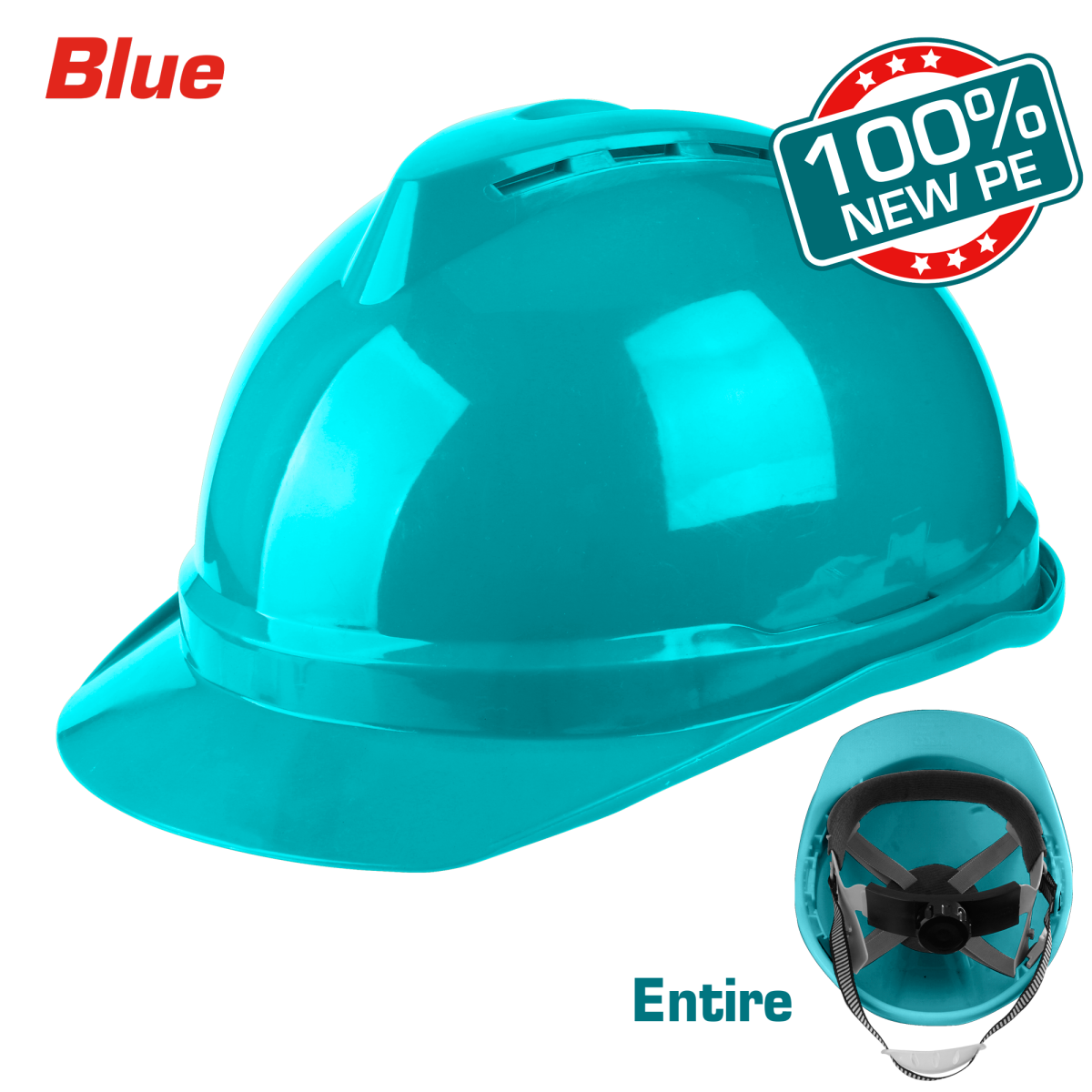 Casca de protectie Total - Albastru, 1, atomico.ro