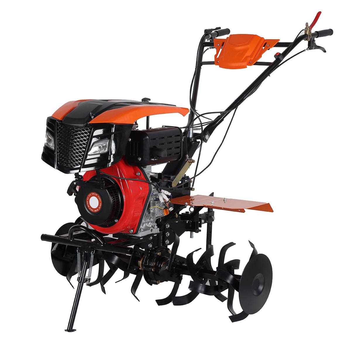 Motocultor DIESEL Wolfson Imperio 11 CP, cu far si roti de transport 500x12, 1, atomico.ro