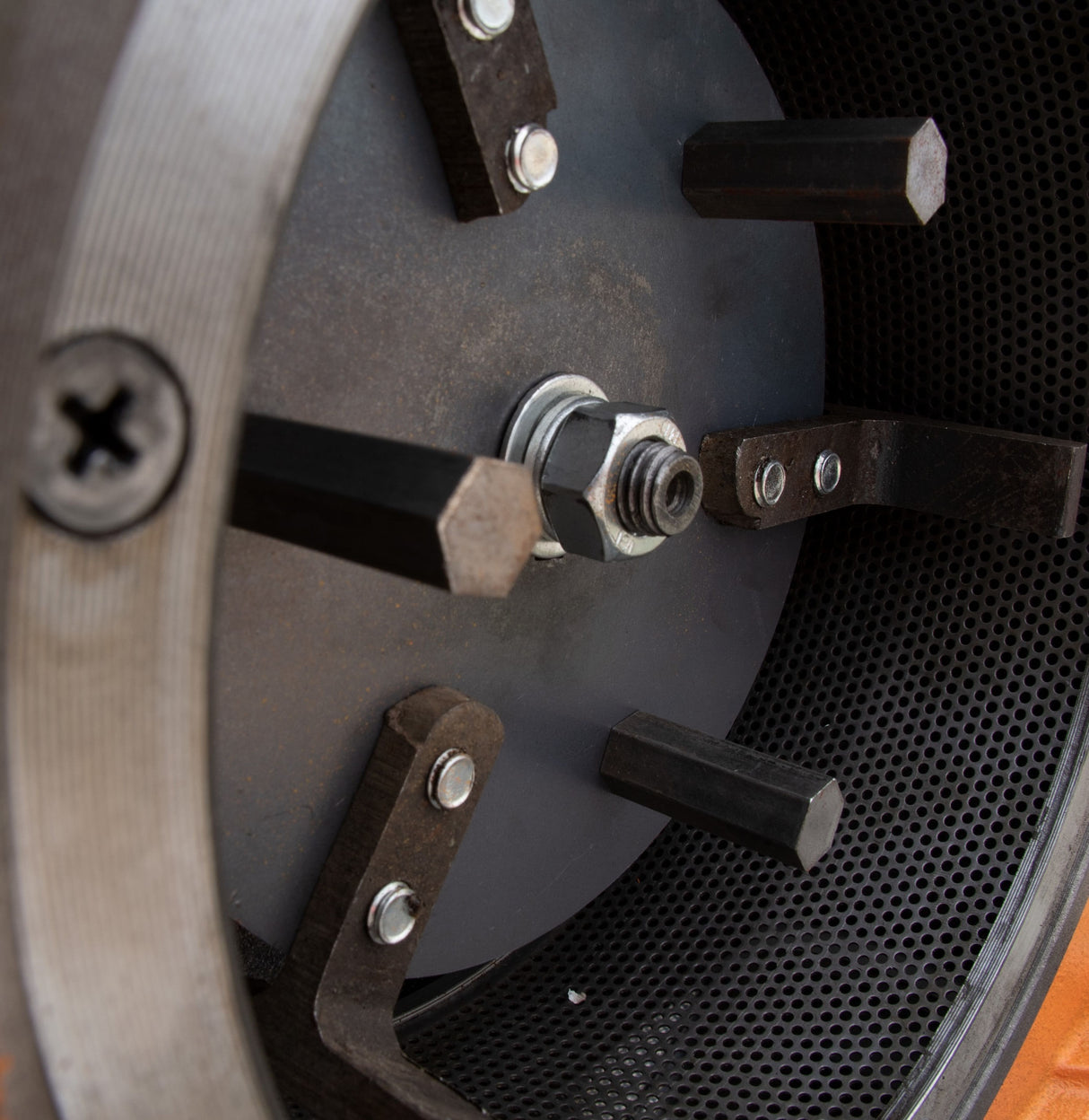 Moara pentru cereale Wolfson Industrial, 2200W , 220V, 350 Kg/h, 12 site incluse, 7, atomico.ro