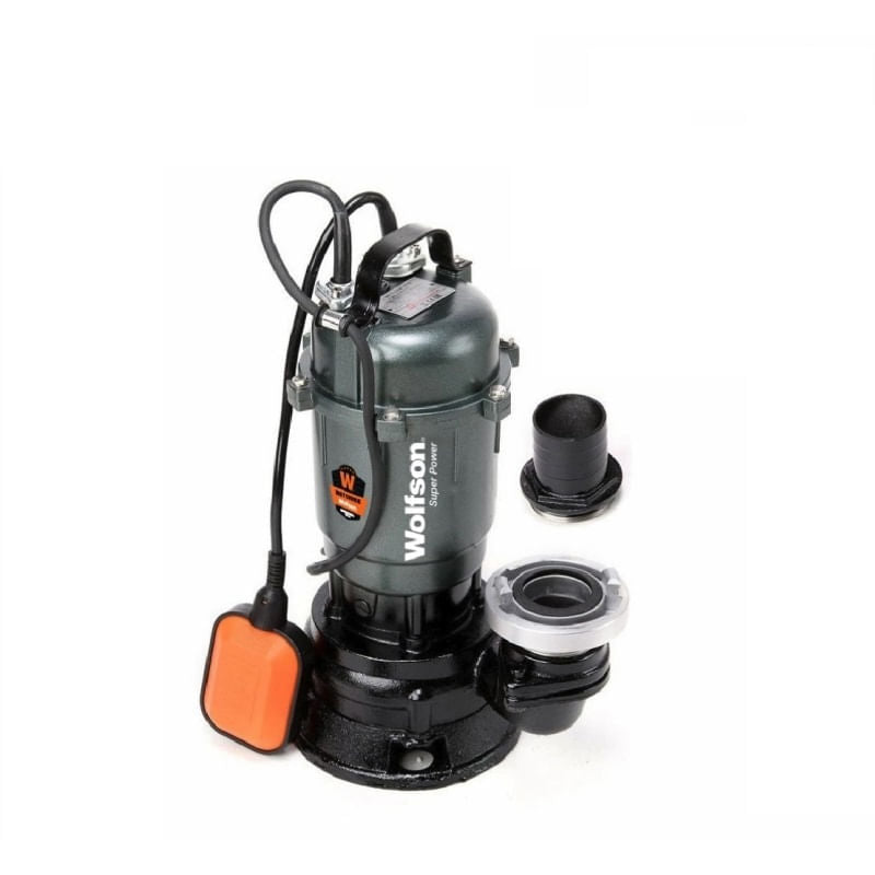 Pompa submersibila apa murdara cu plutitor WOLFSON TP-3100, 1100W, 2", fonta, adancime absorbtie 10m, 10000 l/h - resigilat, 1, atomico.ro