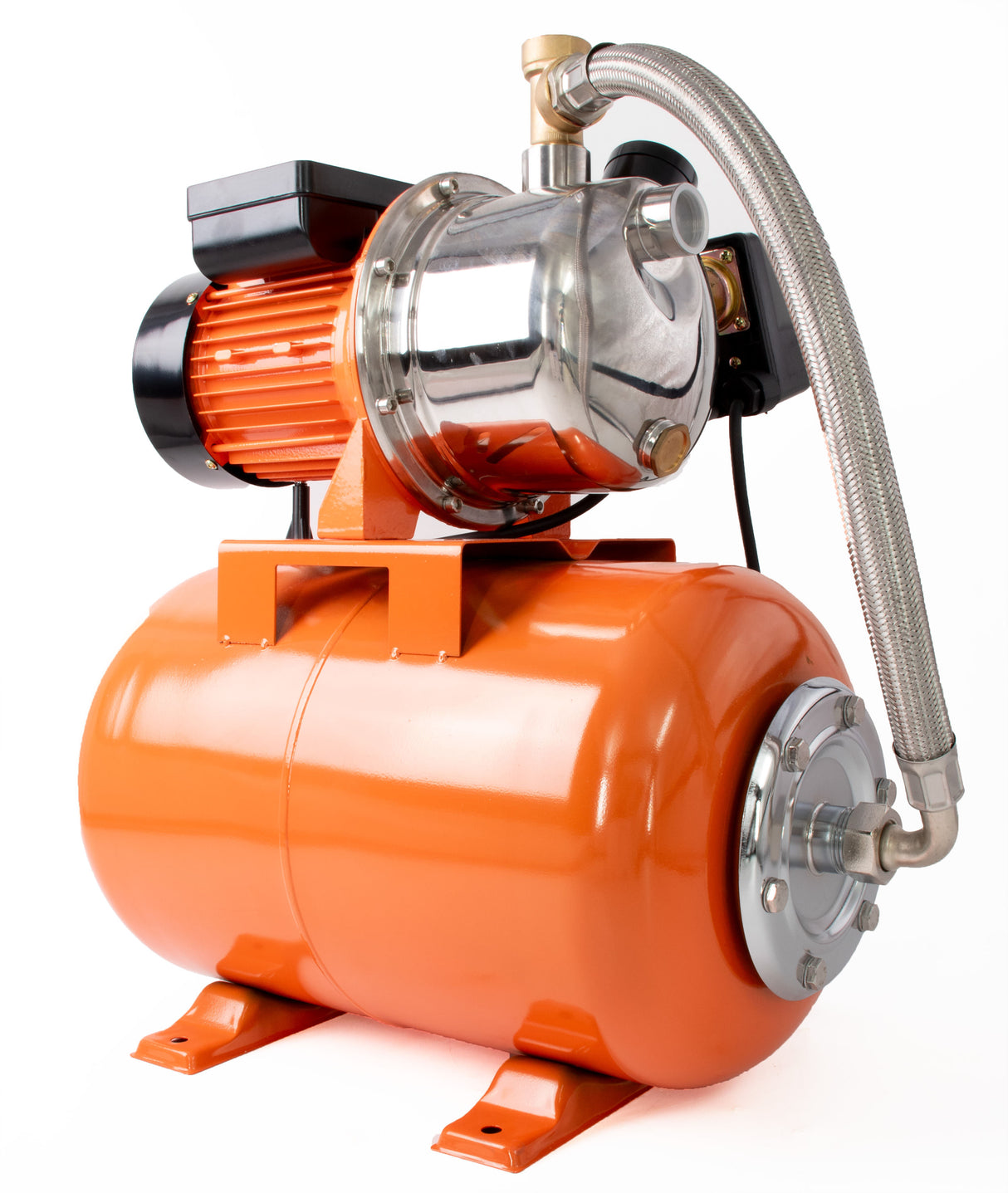 Hidrofor cu cap de inox Wolfson 800-3C, 800W, 24L, 3200 l/h, 5, atomico.ro