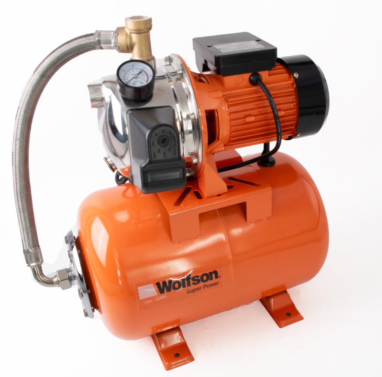 Hidrofor cu cap de inox Wolfson 800-3C, 800W, 24L, 3200 l/h, 3, atomico.ro