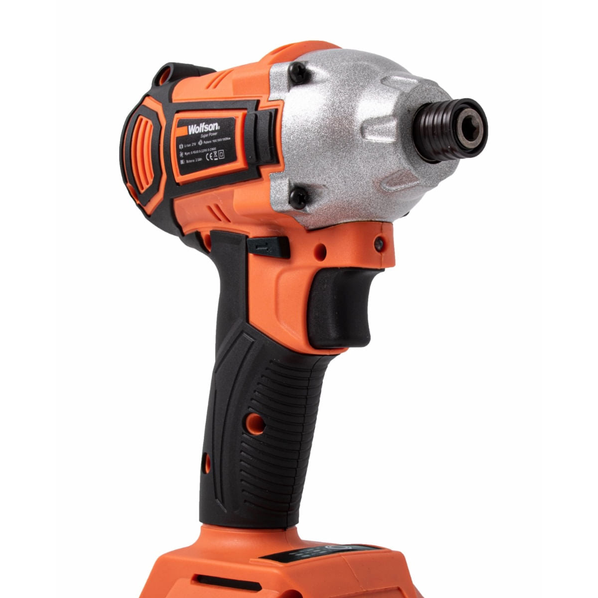 Masina de insurubat cu impact cu acumulator Wolfson - 21V-2.0Ah, 2 acumulatori, Hex 1/4, 2, atomico.ro