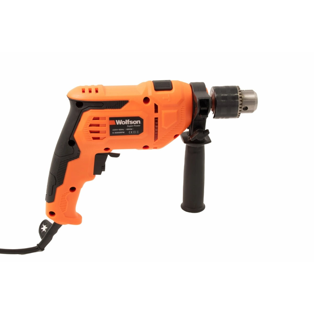 Masina de gaurit cu percutie Wolfson - 650W, 3000rpm - Resigilat, 2, atomico.ro