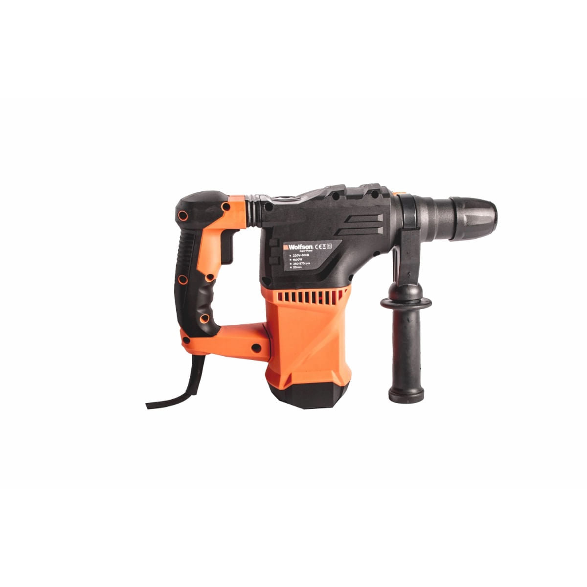 Ciocan rotopercutor Wolfson - 1600W, 5.5J+manusi+nivela+ruleta, 4, atomico.ro