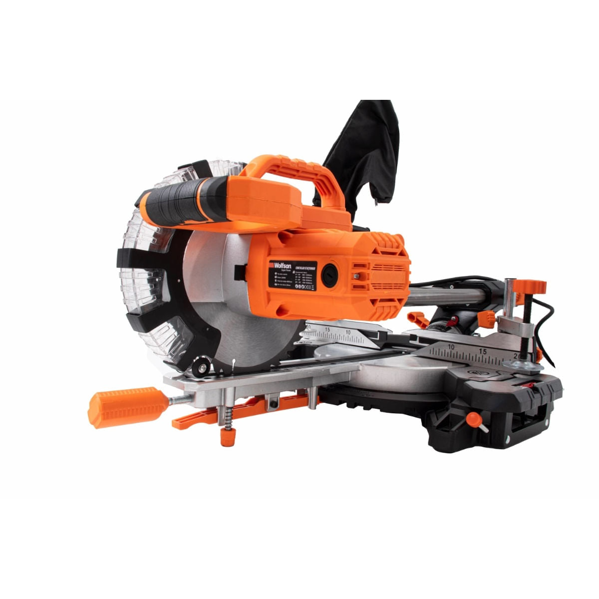 Fierastrau circular stationar cu sanie de glisare Wolfson, 2000W, 210mm, 6, atomico.ro