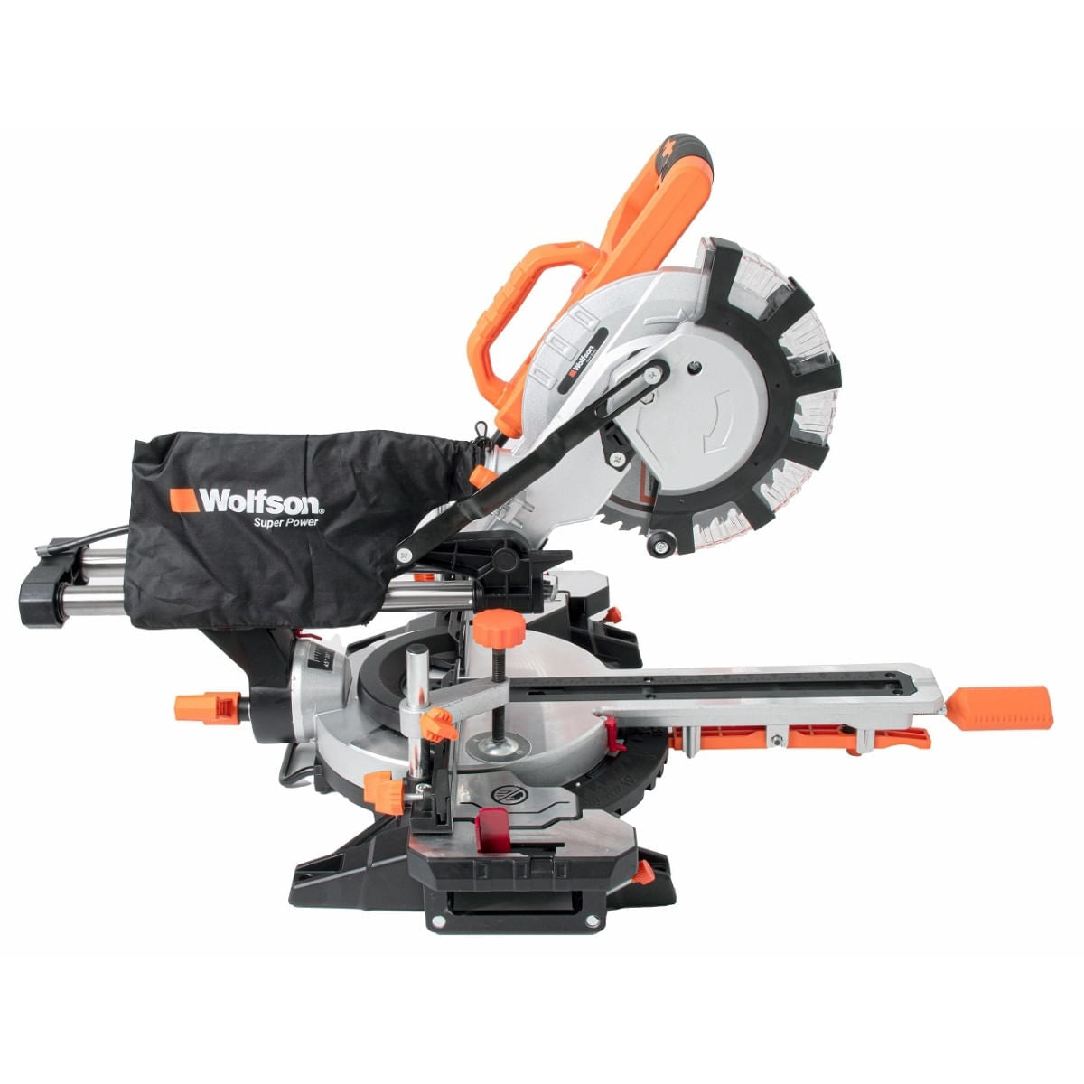 Fierastrau circular stationar cu sanie de glisare Wolfson, 2000W, 210mm, 9, atomico.ro
