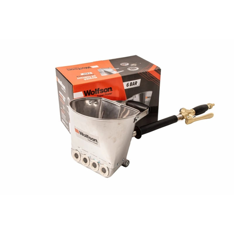 Masina de tencuit pneumatica Wolfson - 6Bar, 3.5L, 1, atomico.ro