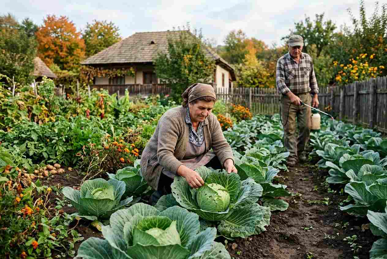 Cu ce se stropeste varza de toamna si cum alegi tratamentul