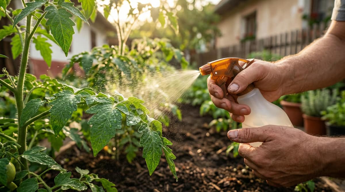 Ce inseamna stropirea sau aplicarea foliara: Ce trebuie sa stii despre ingrasamantul foliar pentru rosii si alte legume
