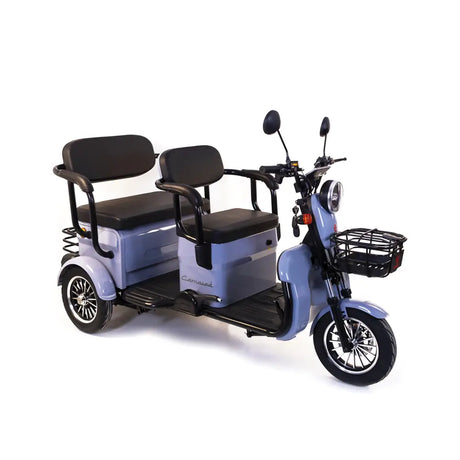 Produse, Triciclu Electric Rotakt Camarad Autonomie 58Km, Viteza maxima 25 km/h, Putere 1000W, Acumulatori 60V/20Ah, Timp de incarcare 6-8h, Fara Permis, 1, atomico.ro