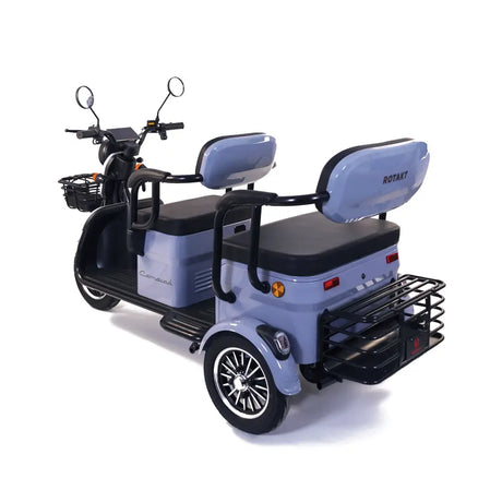 Produse, Triciclu Electric Rotakt Camarad Autonomie 58Km, Viteza maxima 25 km/h, Putere 1000W, Acumulatori 60V/20Ah, Timp de incarcare 6-8h, Fara Permis, 5, atomico.ro