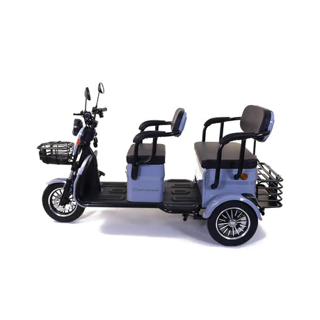 Produse, Triciclu Electric Rotakt Camarad Autonomie 58Km, Viteza maxima 25 km/h, Putere 1000W, Acumulatori 60V/20Ah, Timp de incarcare 6-8h, Fara Permis, 6, atomico.ro