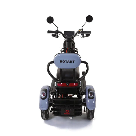 Produse, Triciclu Electric Rotakt Senior Motor 1000W, viteza maxima 25 km/h, Autonomie 62 km, Baterie plumb-acid 60V 20Ah, Greutate maximă 187 kg, Fara permis - Albastru, 4, atomico.ro