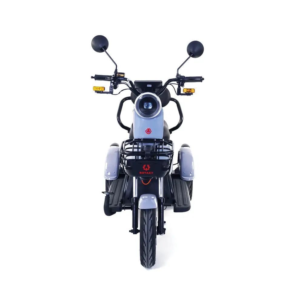 Triciclu Electric Rotakt Senior Motor 1000W, viteza maxima 25 km/h, Autonomie 62 km, Baterie plumb-acid 60V 20Ah, Greutate maximă 187 kg, Fara permis - Albastru, 8, atomico.ro