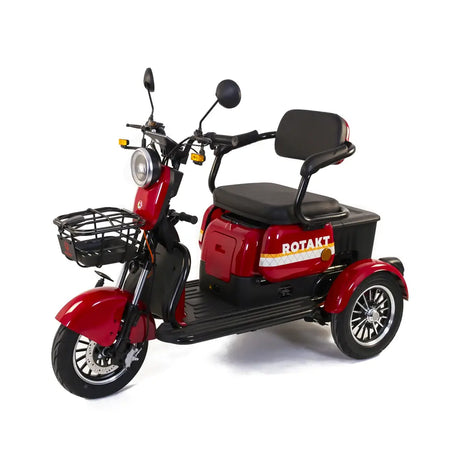 Produse, Triciclu Electric Rotakt Safari Motor 1000W, viteza maxima 25 km/h Autonomie 62 km Baterie plumb-acid 60V 20Ah Greutate maxima 187 kg, Fara permis - Mov, 5, atomico.ro