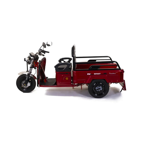 Produse, Triciclu Electric Cu Remorca Rotakt Nautilus 1600W, viteza maxima 25 km/h, Autonomie 44 km Baterie plumb-acid 60V 32Ah Greutate maxima 364 kg, Fara permis - Rosu, 9, atomico.ro