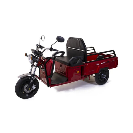 Produse, Triciclu Electric Cu Remorca Rotakt Nautilus 1600W, viteza maxima 25 km/h, Autonomie 44 km Baterie plumb-acid 60V 32Ah Greutate maxima 364 kg, Fara permis - Rosu, 12, atomico.ro