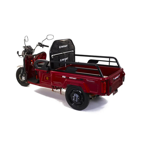 Produse, Triciclu Electric Cu Remorca Rotakt Nautilus 1600W, viteza maxima 25 km/h, Autonomie 44 km Baterie plumb-acid 60V 32Ah Greutate maxima 364 kg, Fara permis - Rosu, 8, atomico.ro