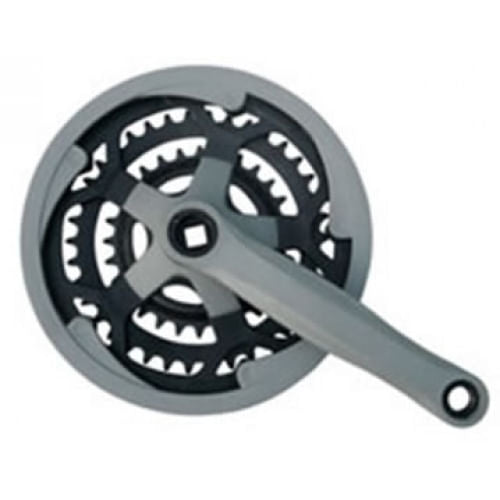 Angrenaj pedalier 3 foi - mtb gri mare 48t-38t-28t, 5, atomico.ro