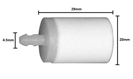 Filtre de benzina drujba, Filtru benzina husqvarna - 4.5mm -, 3, atomico.ro