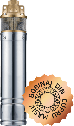 Pompa submersibila apa curata BLADE 4SKM-150 Pro - 1100W, 2600 l/h cu accesorii, 1, atomico.ro