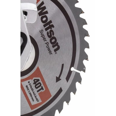 Wolfson, Fierastrau circular stationar cu sanie de glisare Wolfson, 2000W, 210mm - RESIGILAT, 4, atomico.ro