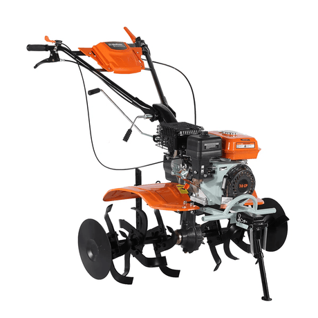 Motosape si motocultoare, *PROMO* Motocultor pe benzina Wolfson Imperio, 8CP, 212cc, cu plug, rarita, roti de transport 4,00X8, 2, atomico.ro