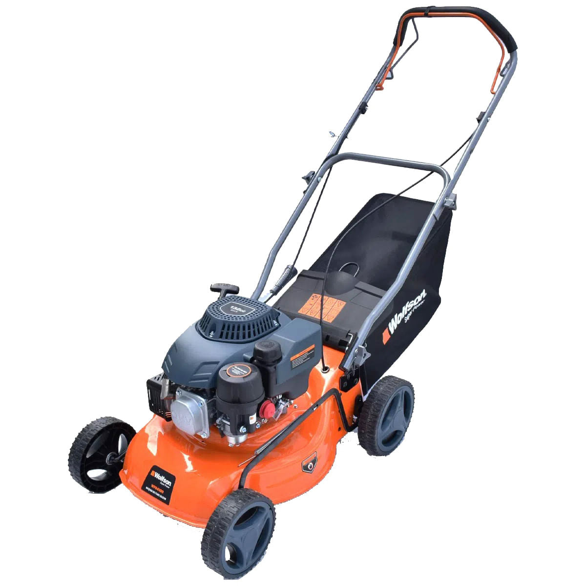 Masina de tuns iarba cu autopropulsie Wolfson, 4CP, benzina, latime de lucru 46cm, 1, atomico.ro