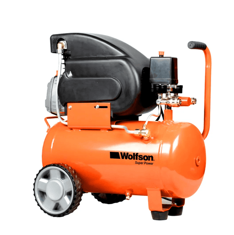 Wolfson, Compresor de aer pe ulei Wolfson 24L - 8 BAR RESIGILAT, atomico.ro