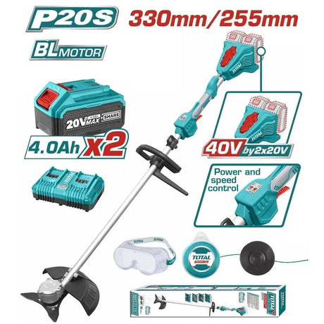 Produse, UNIKA Motocoasa LI-ION si trimmer 40V INCLUDE 2 BATERII, 1 INCARCATOR, 3, atomico.ro