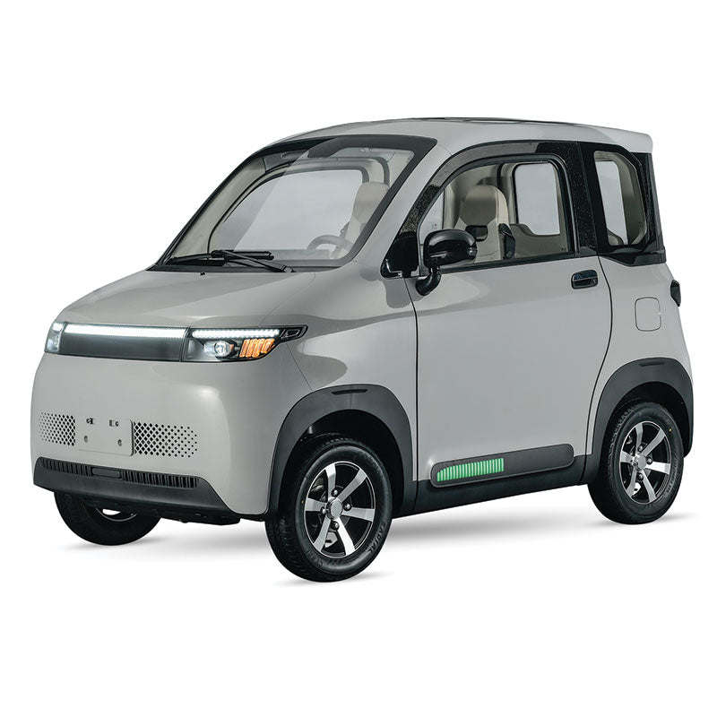 Masina electrica fara permis BLADE Vibe Plus, 4000W, 25 km/h, aer conditionat, silver, 1, atomico.ro