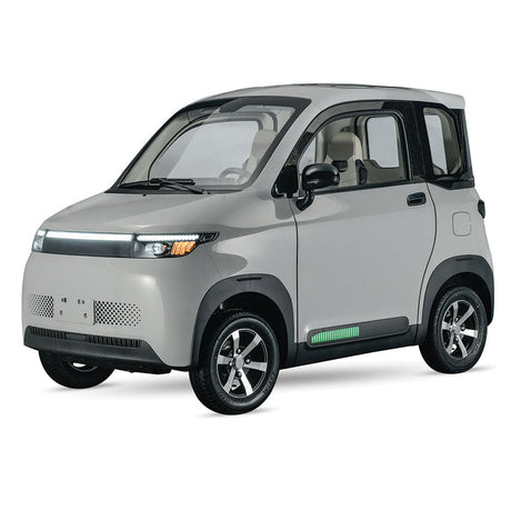 Mașini electrice fără permis, Masina electrica fara permis BLADE Vibe Plus, 4000W, 25 km/h, aer conditionat, silver, 1, atomico.ro