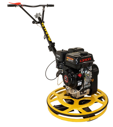 Finisoare beton, Slefuitor de beton Masalta MT24-2 - motor Loncin, benzina, 4.3 CP, 61cm, 2, atomico.ro