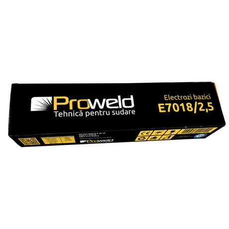 Aparate de sudura, Electrozi bazici ProWELD E7018  2.5mm, 5kg, 3, atomico.ro