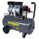 COMPRESOR HM50JW-0.75 50L 165L/MIN SILENTIOS