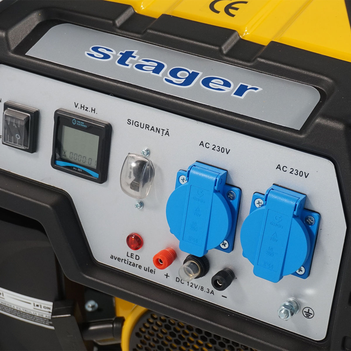 Generator monofazat open-frame Stager FD 2500, 2000W, benzina, pornire la sfoara, 4, atomico.ro