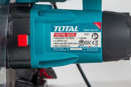 Scule TOTAL, Fierastrau circular stationar TOTAL -1400W, 210mm, 6, atomico.ro