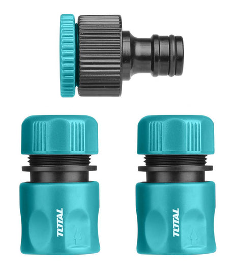 Accesorii furtunuri si fitinguri, Conectori Total - 1/2 - set 3 buc, 4, atomico.ro