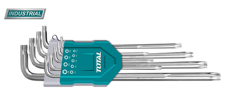 Chei auto - mecanica, Set 9 chei imbus torx TOTAL Industrial - T10-T50 -brat lung, 4, atomico.ro