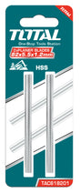 TOTAL - SET LAME RINDEA ELECTRICA HSS -  82X5.5X1.2MM - 2 BUC INDUSTRIAL